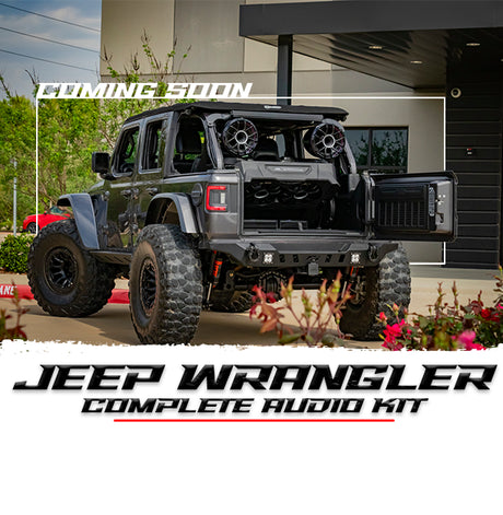 Jeep Wrangler Complete Audio Kit | Almost Here