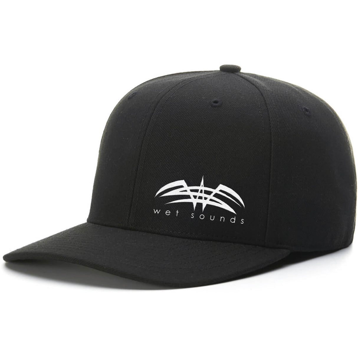 Wet Sounds Black Flexfit Cap w/White Logo