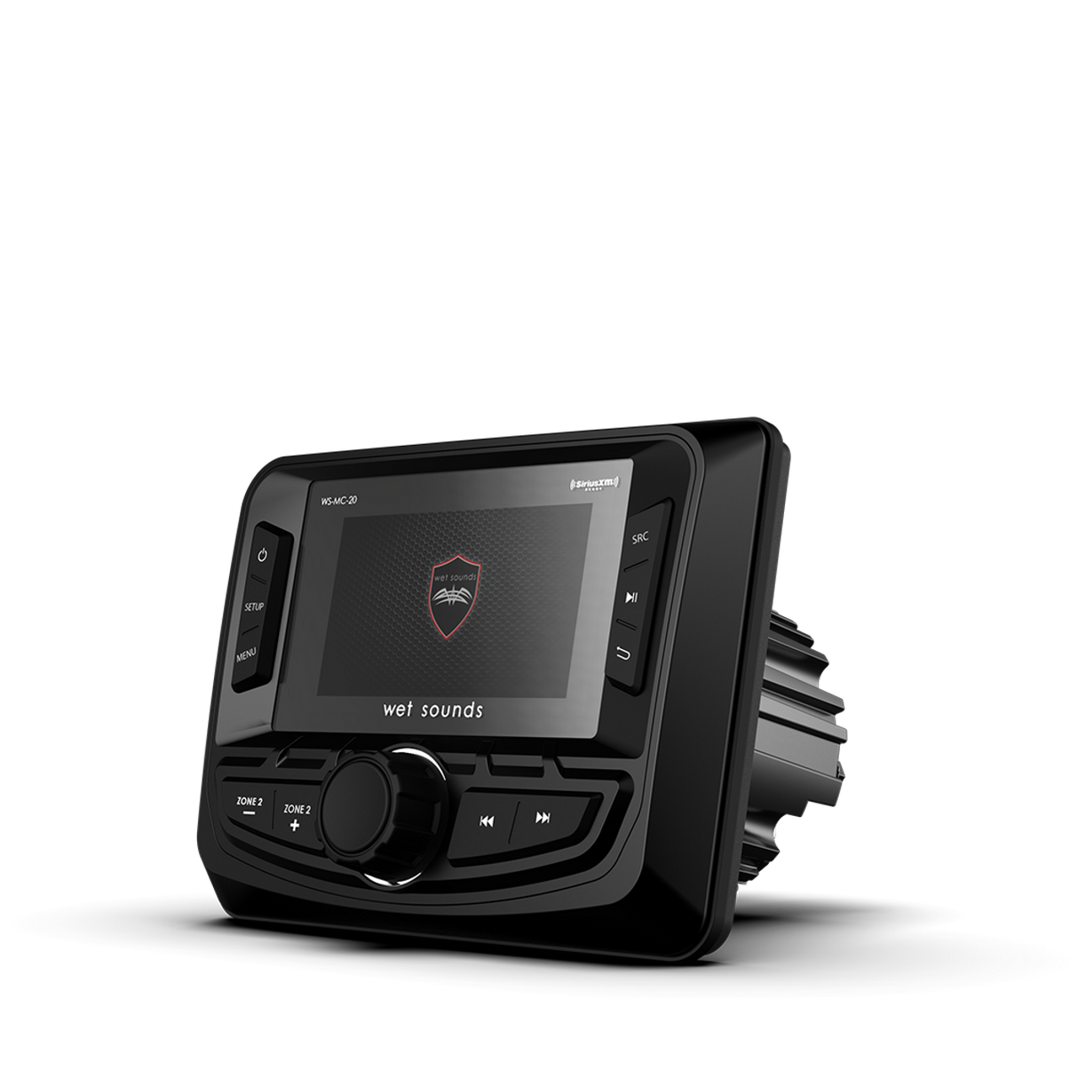 WS-MC-20 | Wet Sounds™ 2-Zone Media Center w/ SiriusXM-Ready® and NMEA 2000 Connectivity