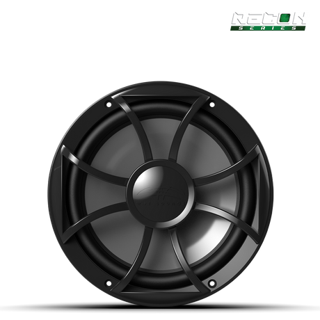 RECON 10 FA-BG | Wet Sounds RECON™ Series 10-inch Free-Air Marine Subwoofer - 4Ω Black with XS Black Grille