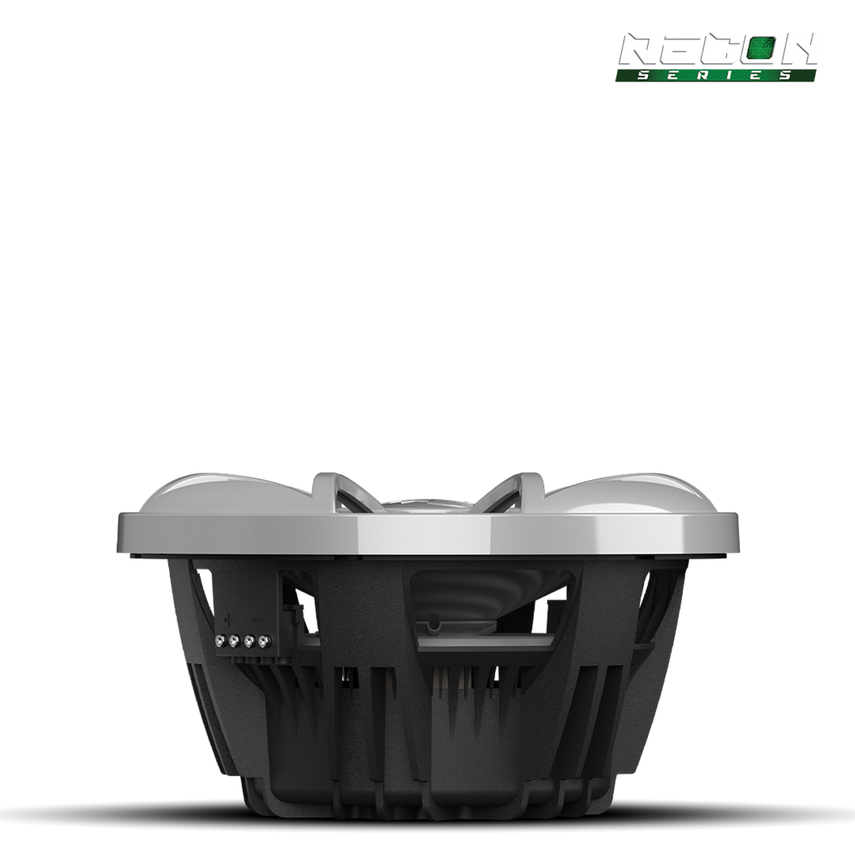 RECON 10 FA-S | Wet Sounds RECON™ Series 10-inch Free-Air Marine Subwoofer - 4Ω Black with XS Silver Grille