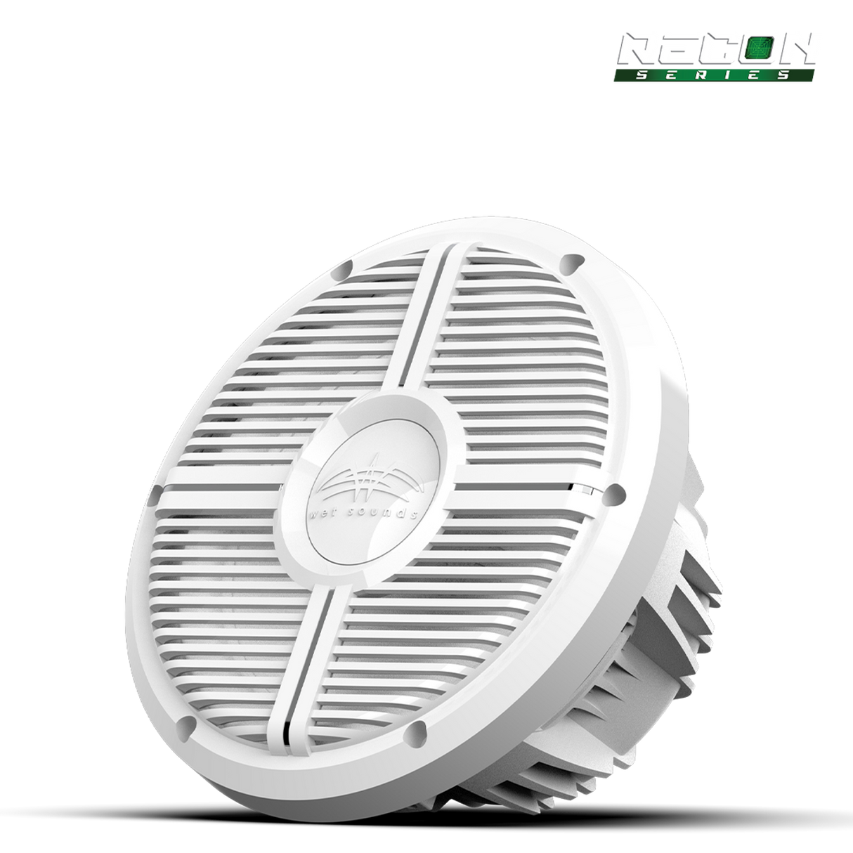 RECON 10 FA-XW-W | Wet Sounds RECON™ Series 10-inch Free-Air Marine Subwoofer - 4Ω White with XW White Grille