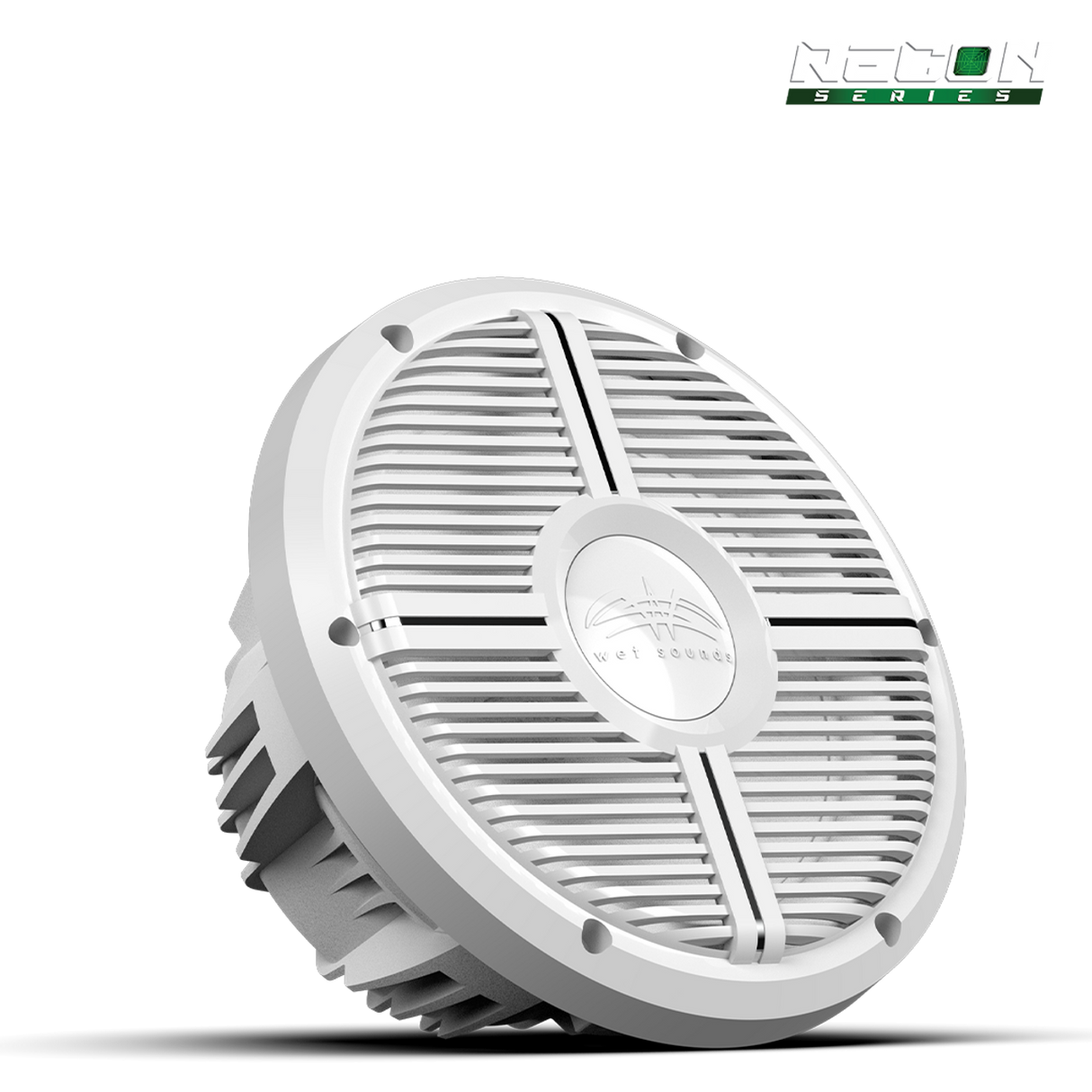 RECON 10 FA-XW-W | Wet Sounds RECON™ Series 10-inch Free-Air Marine Subwoofer - 4Ω White with XW White Grille