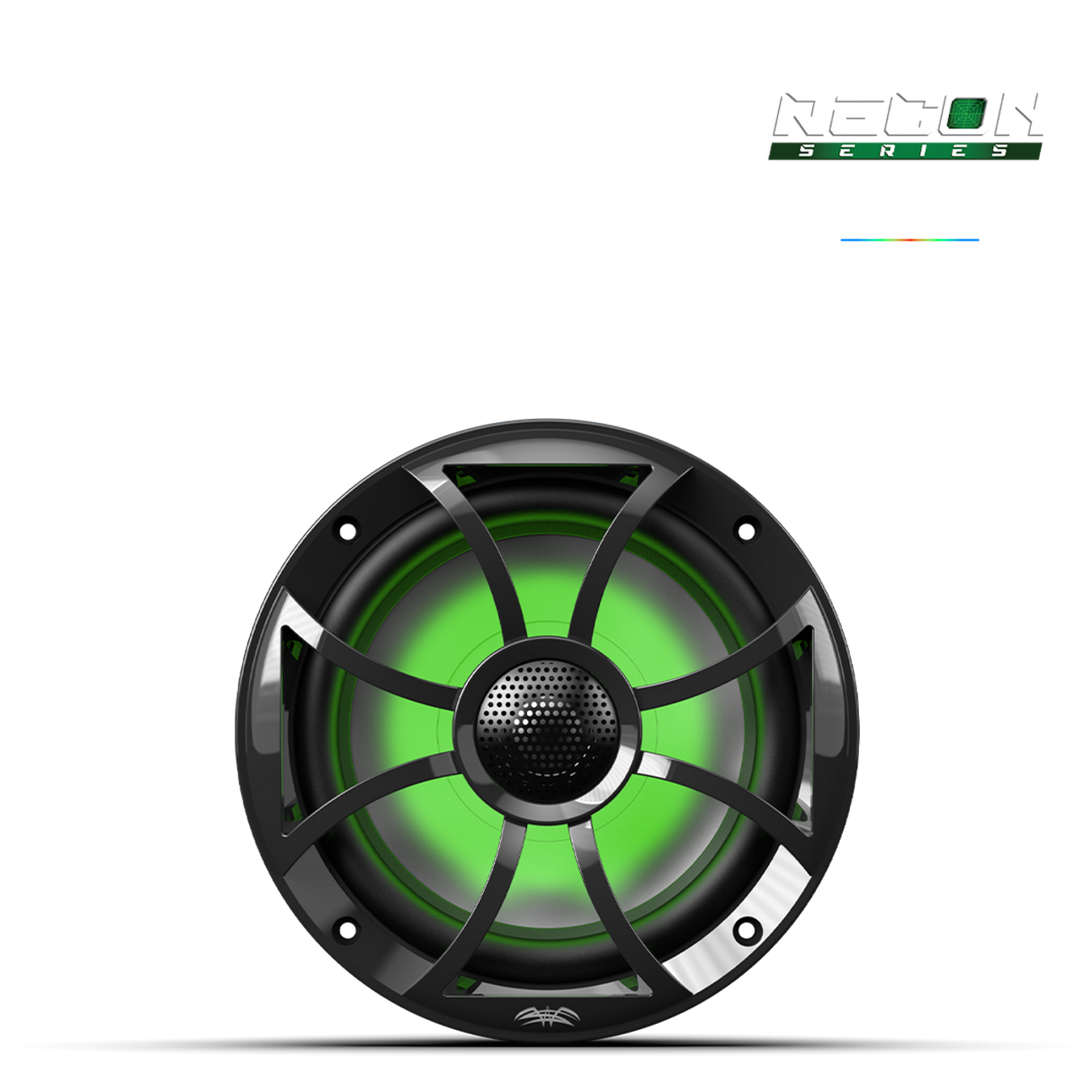 RECON 6-BG RGB | RECON™ Series 6.5-inch High-Output Component Style Coaxial Speakers w/ XS-Black RGB Grilles