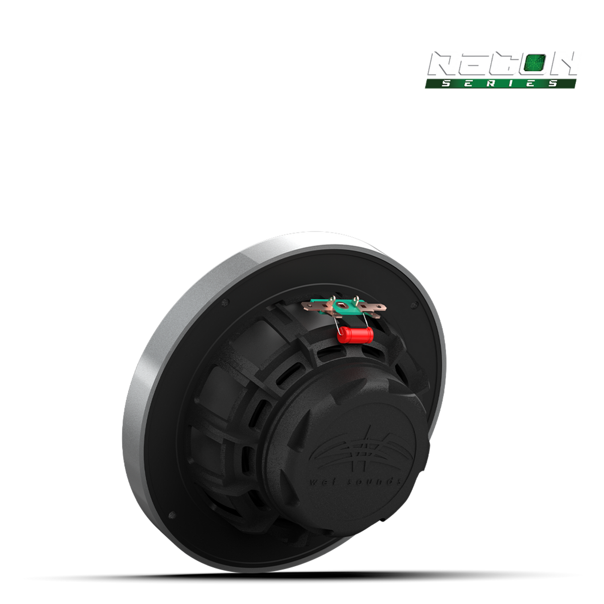 RECON 6-S | RECON™ Series 6.5-inch High-Output Component Style Coaxial Speakers w/ XS-Silver Grilles