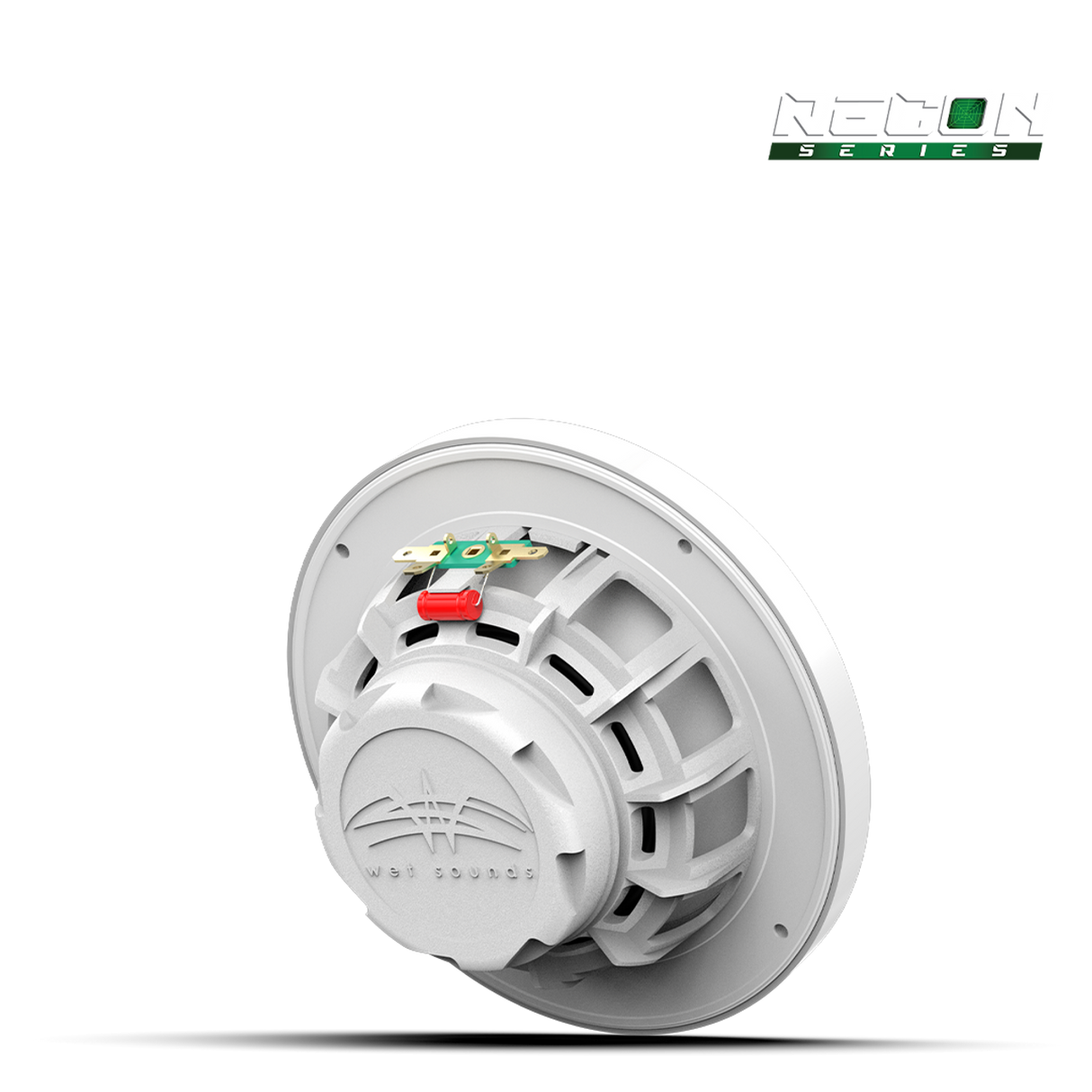 RECON 6 XW-W RGB | RECON™ Series 6.5-inch High-Output Component Style Coaxial Speakers w/ XW-White RGB Grilles