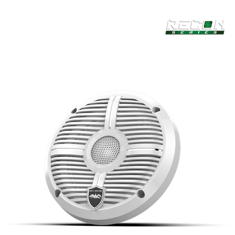 RECON 6 XW-W | RECON™ Series 6.5-inch High-Output Component Style Coaxial Speakers w/ XW-White Grilles