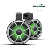 RECON 6 POD-B | Wet Sounds™ 6.5-Inch Coaxial Tower Speakers w/ XS-Silver RGB Grilles