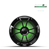 RECON 8-BG RGB | RECON™ Series 8-inch High-Output Component Style Coaxial Speakers w/ XS-Black RGB Grilles