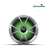 RECON 8-S RGB | RECON™ Series 8-inch High-Output Component Style Coaxial Speakers w/ XS-Silver RGB Grilles