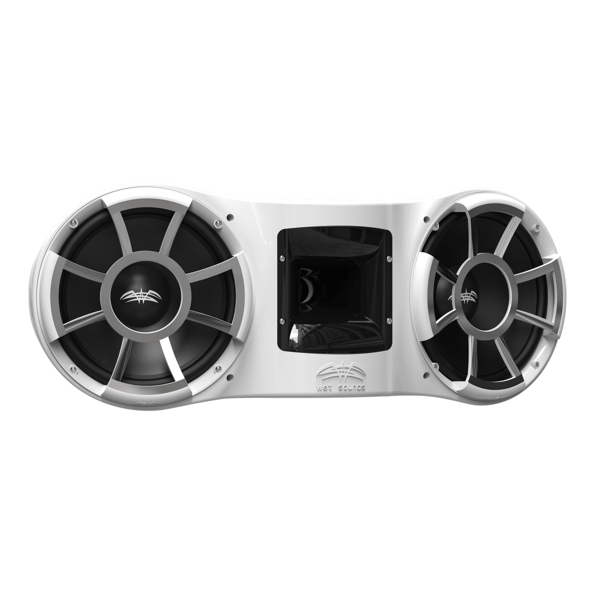 REV 410 White V2 | Wet Sounds Revolution Series Dual 10" White Tower Speaker