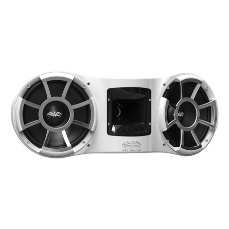 REV 410 White V2 | Wet Sounds Revolution Series Dual 10" White Tower Speaker