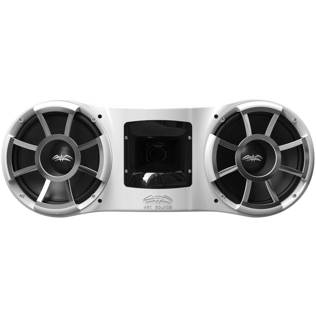 REV 410 White V2 | Wet Sounds Revolution Series Dual 10" White Tower Speaker