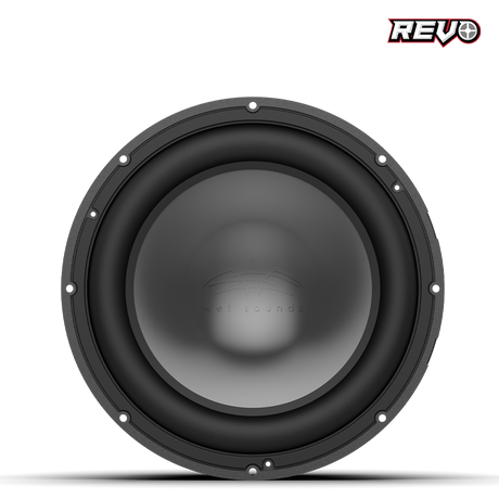 REVO 12 HP S4 V3 | Wet Sounds REVO Series 12-inch High-Power Marine Subwoofer - 4Ω Black