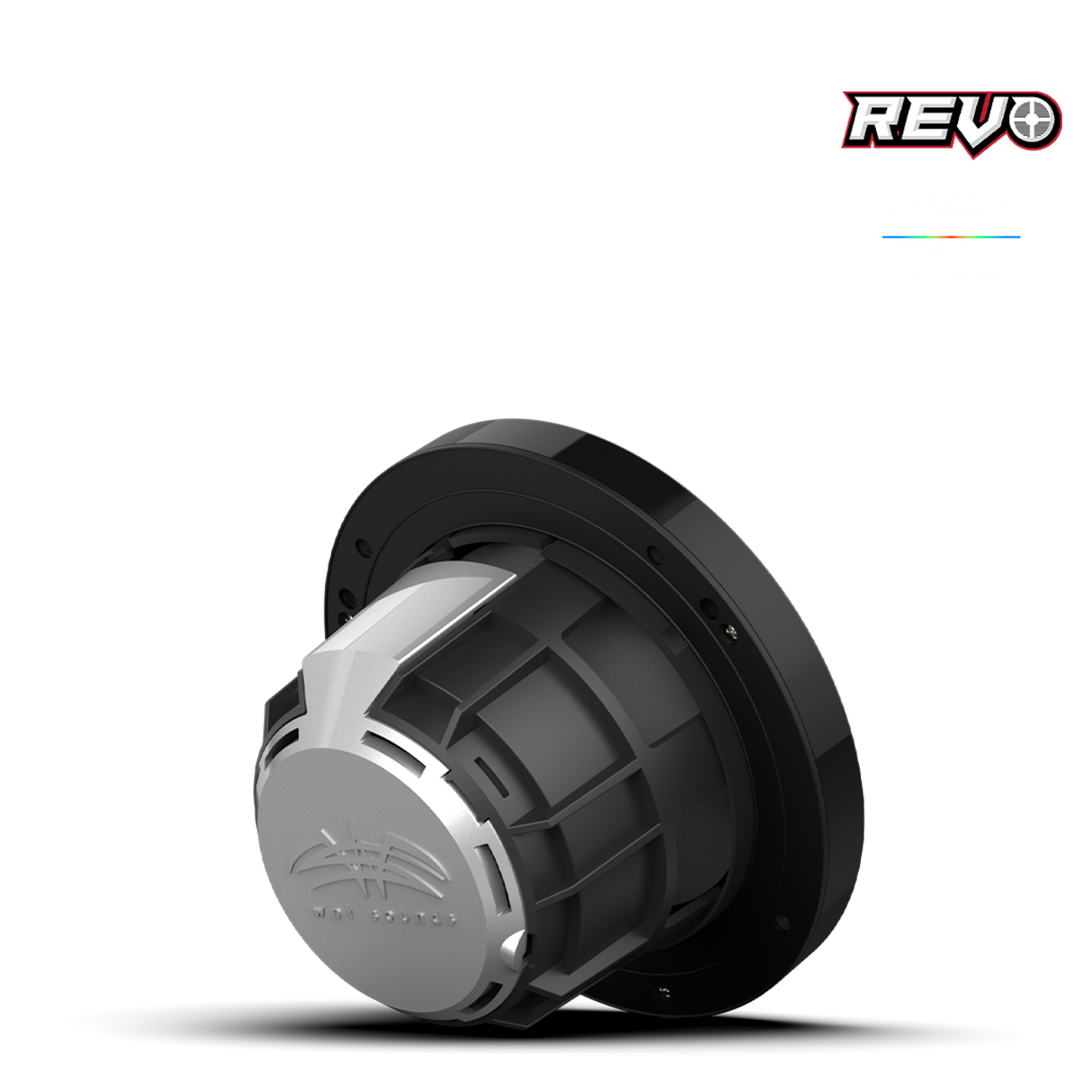 REVO 6 XW-B V3 | REVO Series 6.5-inch High-Output Component Style Coaxial Speakers w/ XW-Black RGB Grilles