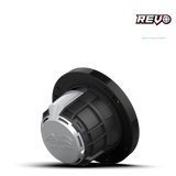 REVO 6 XW-B V3 | REVO Series 6.5-inch High-Output Component Style Coaxial Speakers w/ XW-Black RGB Grilles