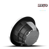 REVO 8 XW-W V3 | REVO Series 8-inch High-Output Component Style Coaxial Speakers w/ XW-White RGB Grilles