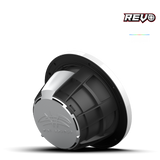 REVO 8 XW-W V3 | REVO Series 8-inch High-Output Component Style Coaxial Speakers w/ XW-White RGB Grilles