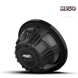 REVO CX-10 XW-B S2 | REVO Series 10-inch High-Output Component Style Coaxial Speakers w/ XW-Black RGB Grilles