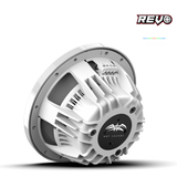 REVO CX-10 XW-W S2 | REVO Series 10-inch High-Output Component Style Coaxial Speakers w/ XW-White RGB Grilles