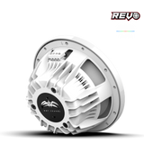 REVO CX-10 XW-W S2 | REVO Series 10-inch High-Output Component Style Coaxial Speakers w/ XW-White RGB Grilles