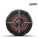 REVO CX-10 XW-B S2 | REVO Series 10-inch High-Output Component Style Coaxial Speakers w/ XW-Black RGB Grilles