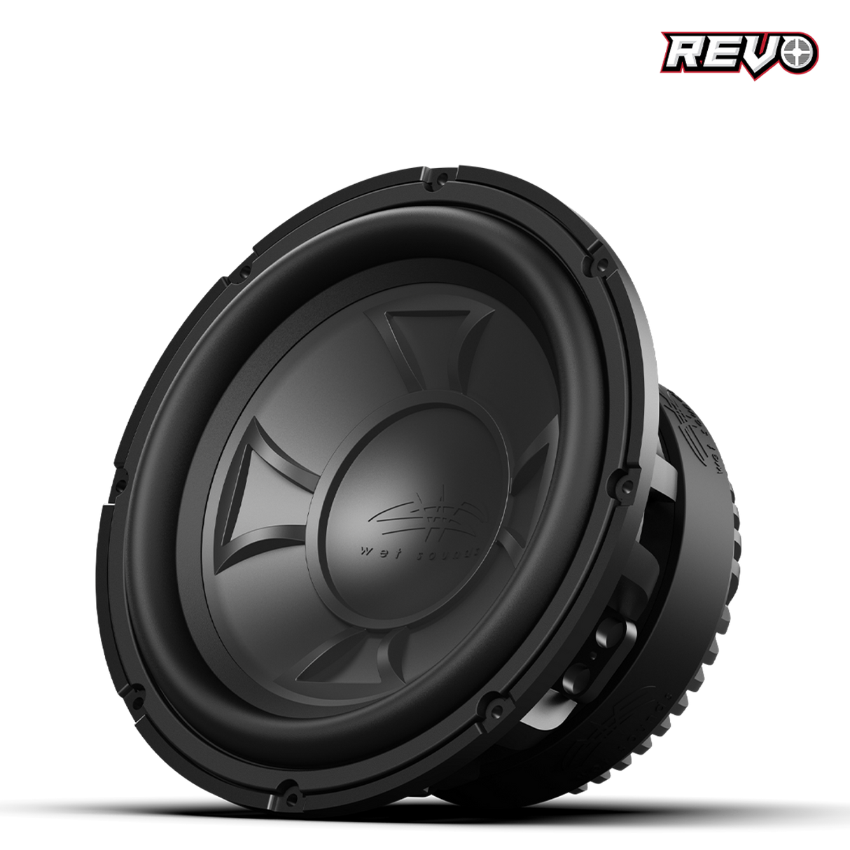 REVO 12 XXX V4-B | Wet Sounds REVO Series XXX 12-inch SPL Marine Subwoofer - Dual 2Ω Black