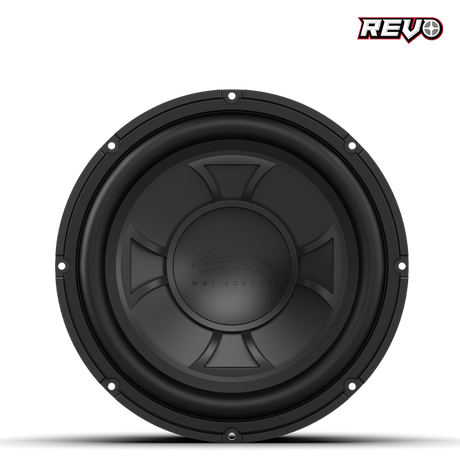 REVO 12 XXX V4-B | Wet Sounds REVO Series XXX 12-inch SPL Marine Subwoofer - Dual 2Ω Black