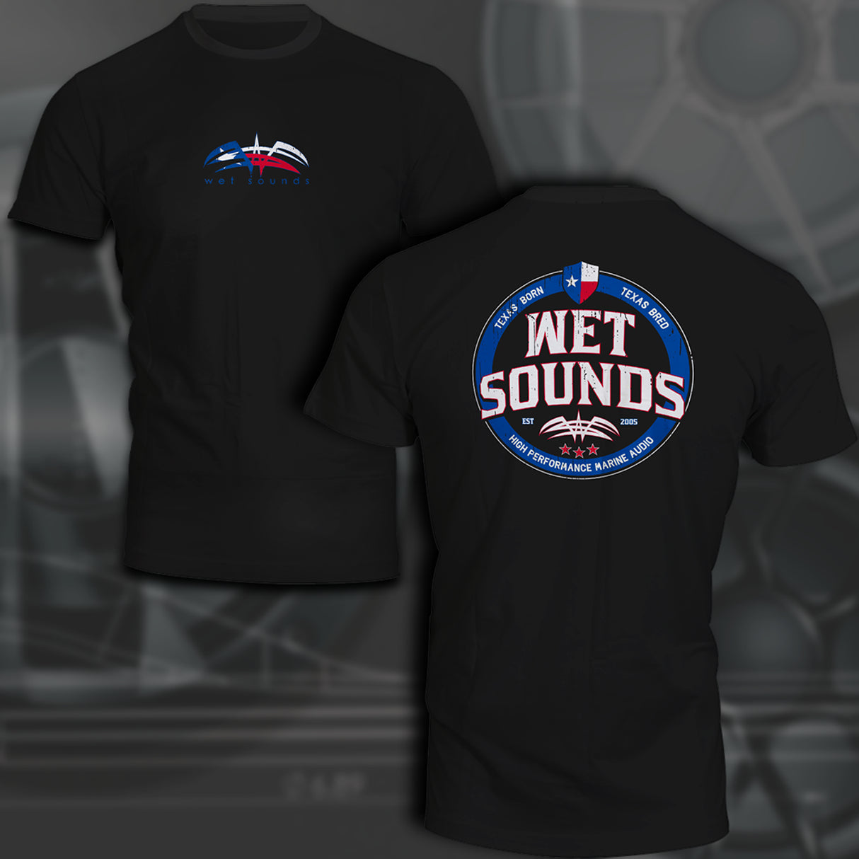 Special Edition Men's Wet Sounds Texas Tee - Black